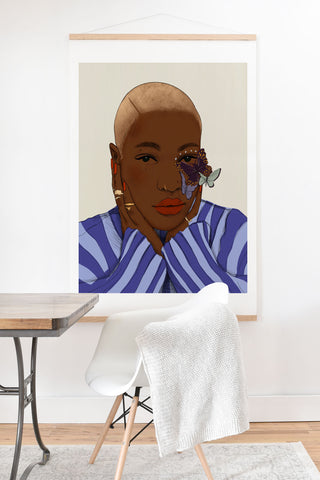 mary joak Oh my soul dont be afraid Art Print And Hanger