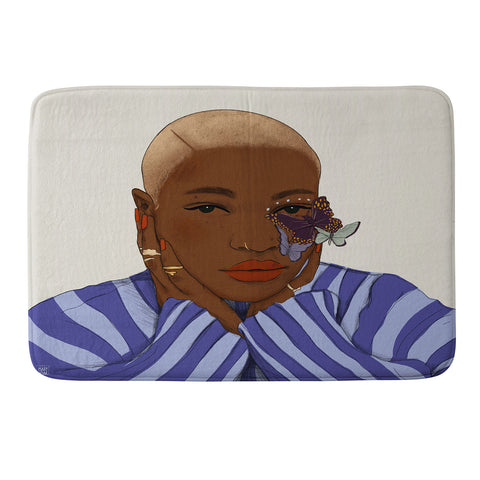 mary joak Oh my soul dont be afraid Memory Foam Bath Mat