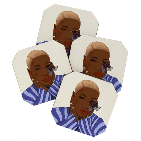 mary joak Oh my soul dont be afraid Coaster Set