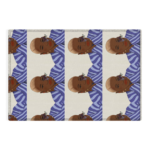 mary joak Oh my soul dont be afraid Outdoor Rug