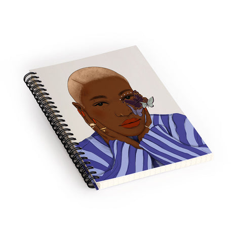 mary joak Oh my soul dont be afraid Spiral Notebook