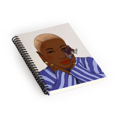 mary joak Oh my soul dont be afraid Spiral Notebook