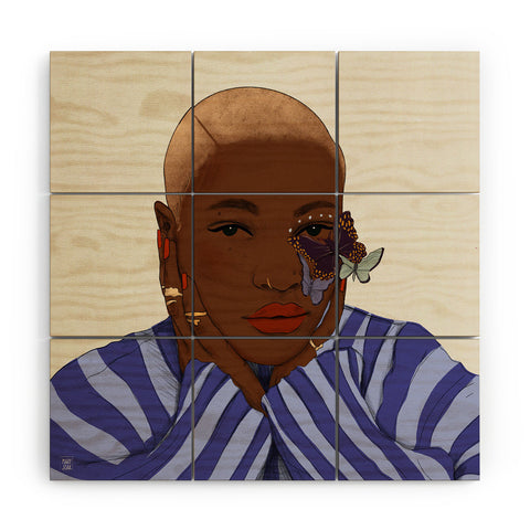 mary joak Oh my soul dont be afraid Wood Wall Mural