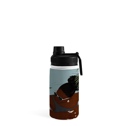 mary joak Pool Body Water Bottle