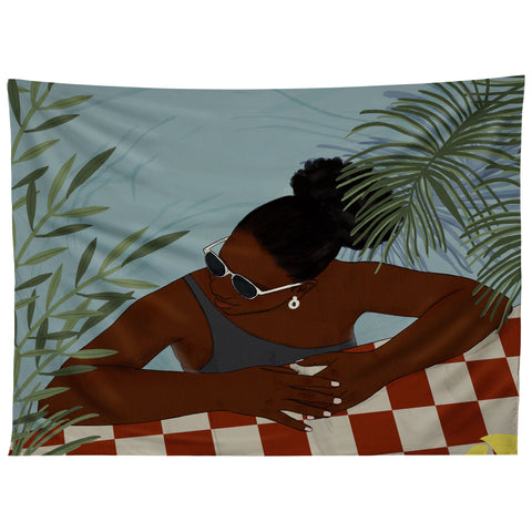 mary joak Pool Body Tapestry