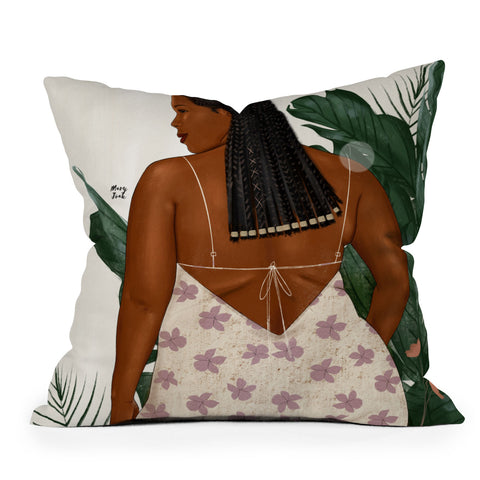 mary joak Precious I Throw Pillow