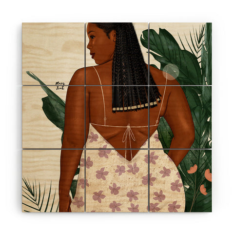 mary joak Precious I Wood Wall Mural