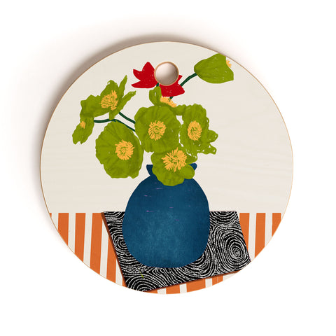 mary joak Tabithas Place Cutting Board Round