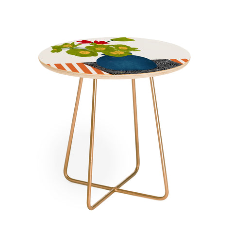 mary joak Tabithas Place Round Side Table