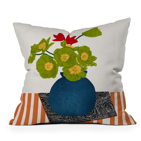 mary joak Tabithas Place Throw Pillow
