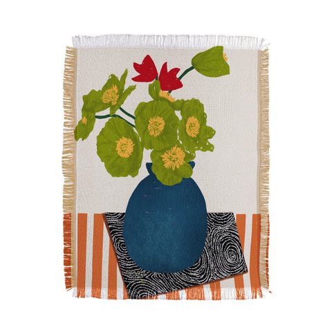 mary joak Tabithas Place Throw Blanket