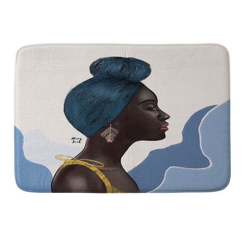 mary joak When You Stand Memory Foam Bath Mat