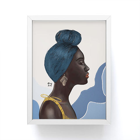 mary joak When You Stand Framed Mini Art Print