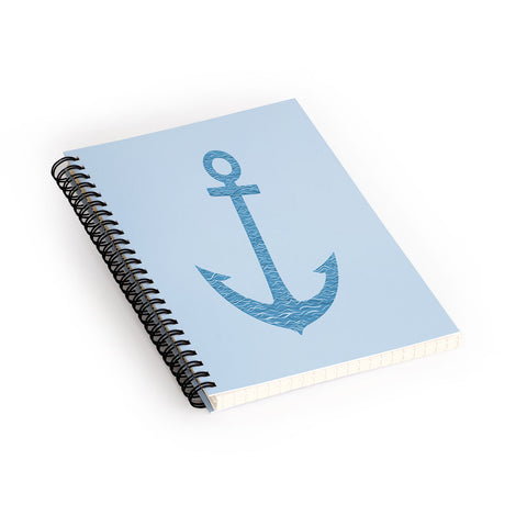 Matt Leyen Anchors Awaves Spiral Notebook