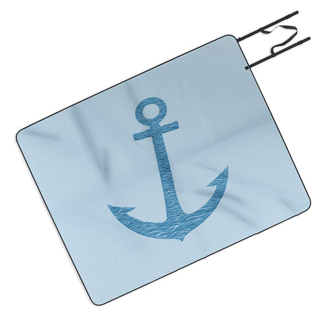 Matt Leyen Anchors Awaves Picnic Blanket