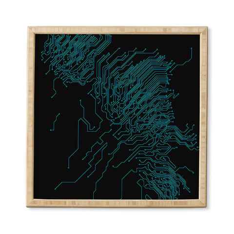Matt Leyen Circuit Framed Wall Art