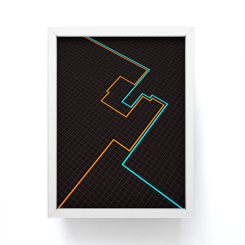 Matt Leyen End Of Line Framed Mini Art Print