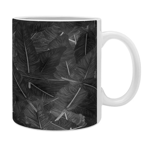 Matt Leyen Feathered Dark Coffee Mug