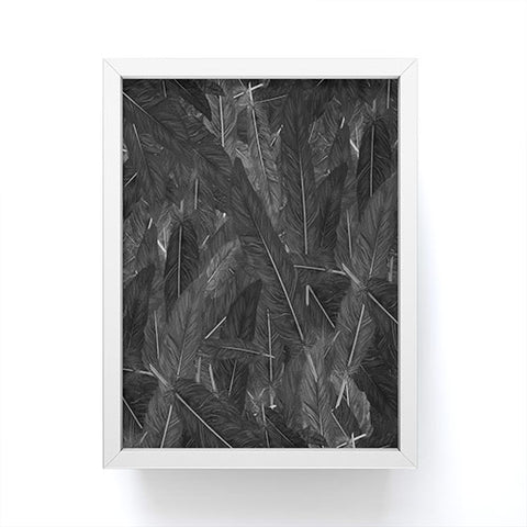 Matt Leyen Feathered Dark Framed Mini Art Print