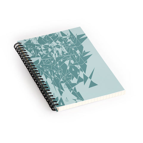 Matt Leyen Glass MG Spiral Notebook
