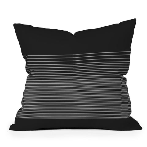 Matt Leyen Gradient Dark Throw Pillow