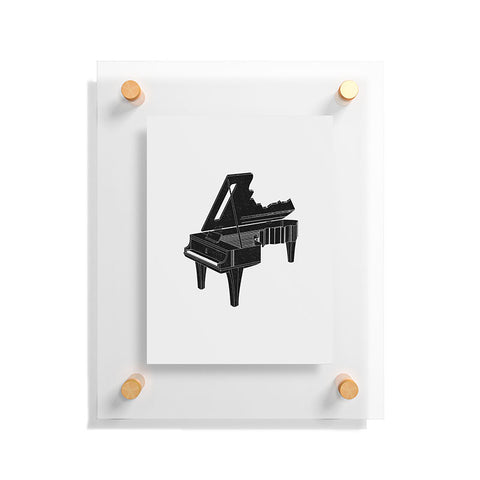 Matt Leyen Music Is The Key 1 Floating Acrylic Print