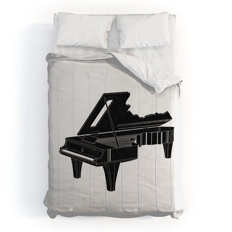 Matt Leyen Music Is The Key 1 Comforter