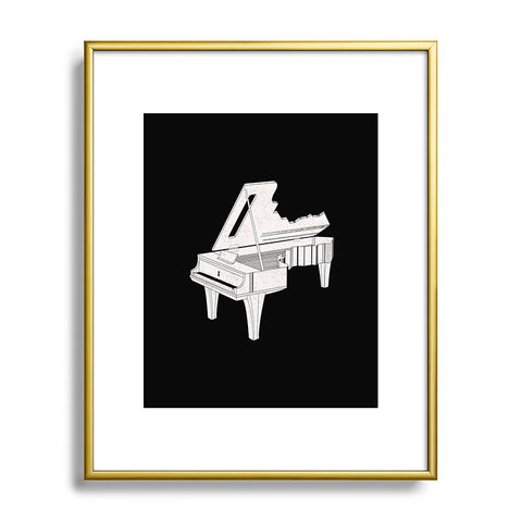 Matt Leyen Music Is The Key 2 Metal Framed Art Print