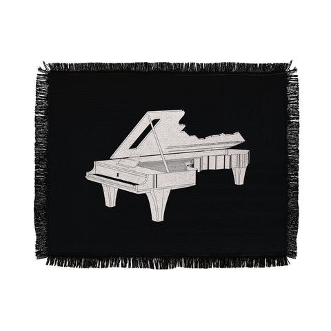 Matt Leyen Music Is The Key 2 Throw Blanket