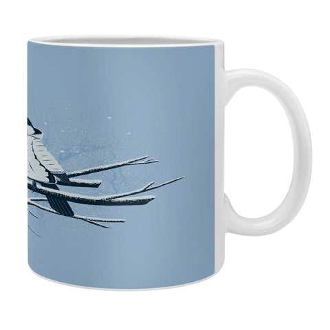 Matt Leyen North For The Winter Blue Coffee Mug