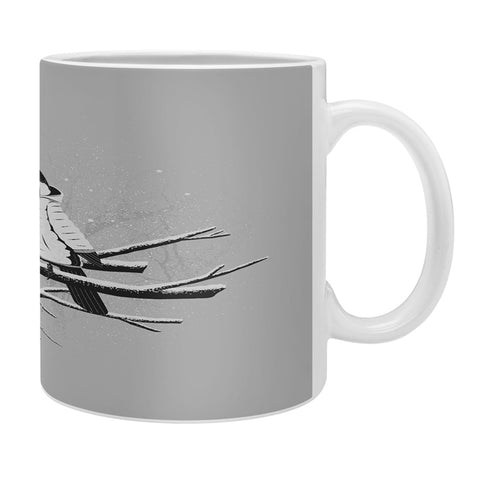 Matt Leyen North For The Winter Grey Coffee Mug