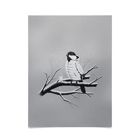 Matt Leyen North For The Winter Grey Poster