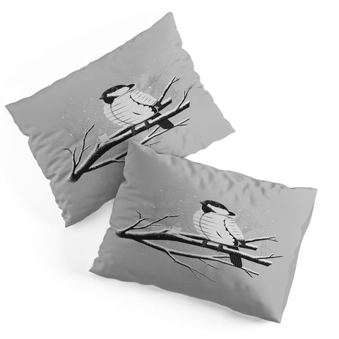Matt Leyen North For The Winter Grey Pillow Shams
