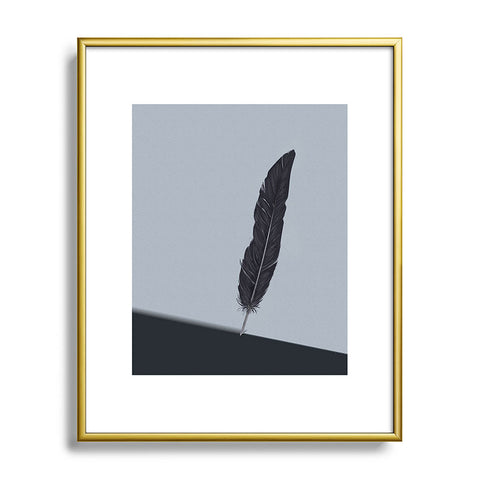 Matt Leyen Quill Metal Framed Art Print