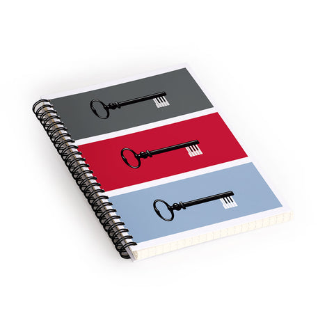 Matt Leyen The Key Spiral Notebook