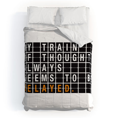 Matt Leyen Train Of Thought Comforter
