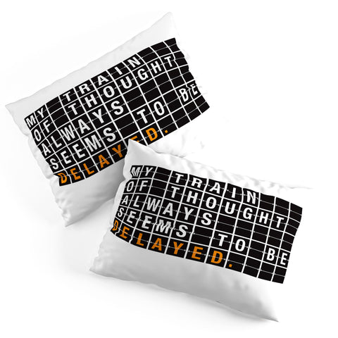 Matt Leyen Train Of Thought Pillow Shams
