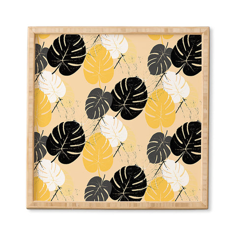 Matthew Taylor Wilson monstera 002 Framed Wall Art