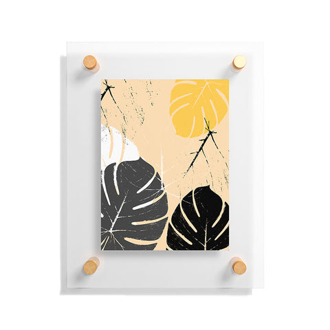Matthew Taylor Wilson monstera 002 Floating Acrylic Print