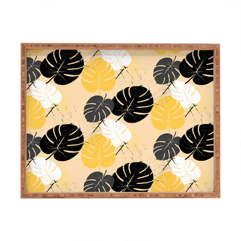 Matthew Taylor Wilson monstera 002 Rectangular Tray