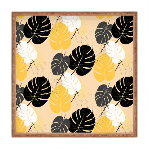 Matthew Taylor Wilson monstera 002 Square Tray