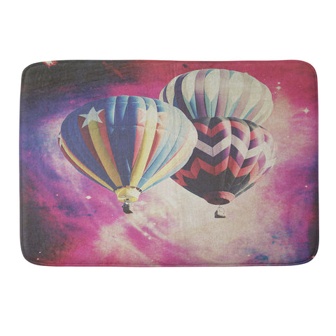 Maybe Sparrow Photography Balloons In Space Memory Foam Bath Mat