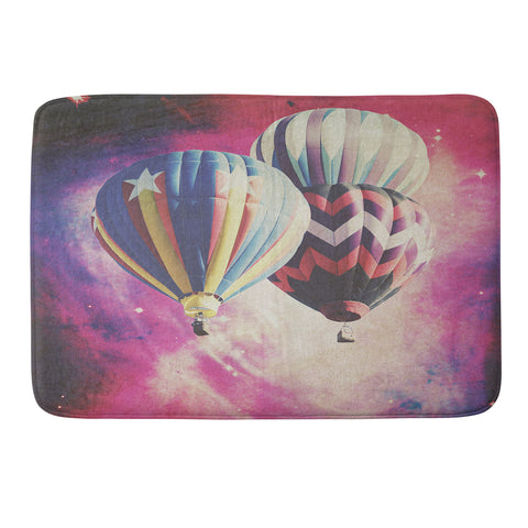 Maybe Sparrow Photography Balloons In Space Memory Foam Bath Mat