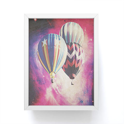 Maybe Sparrow Photography Balloons In Space Framed Mini Art Print