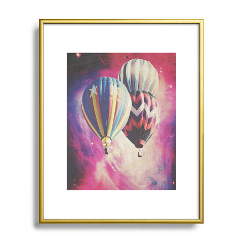 Maybe Sparrow Photography Balloons In Space Metal Framed Art Print