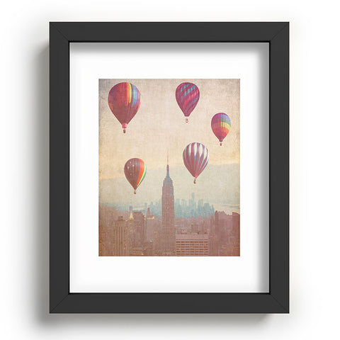 Maybe Sparrow Photography Balloons Over Midtown Recessed Framing Rectangle