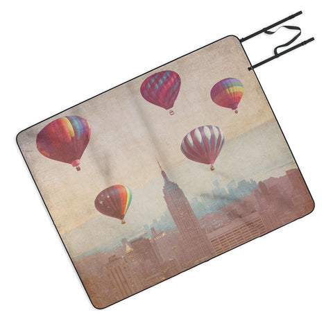 Maybe Sparrow Photography Balloons Over Midtown Picnic Blanket