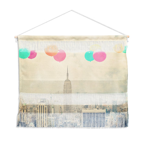 Maybe Sparrow Photography Balloons Over The City Wall Hanging Landscape