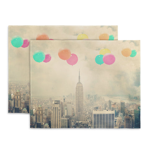 Maybe Sparrow Photography Balloons Over The City Placemat