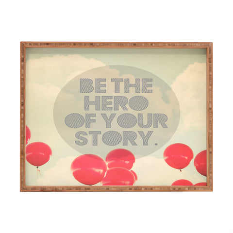 Maybe Sparrow Photography Be The Hero Rectangular Tray